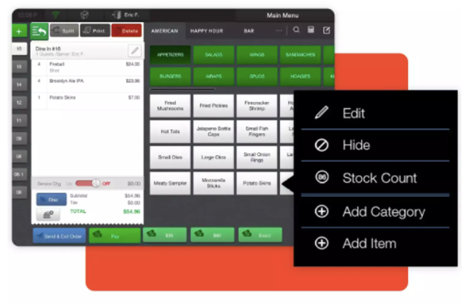 Cake mobile inventory tracking