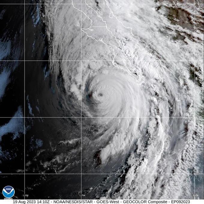 3 ‘Must Know’ Messages For The Western U.S. About Hurricane Hilary