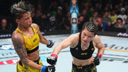 Zhang Weili Dominates Amanda Lemos