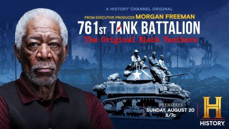 Morgan Freeman Highlights The First WWII All-Black 761st Tank Battalion